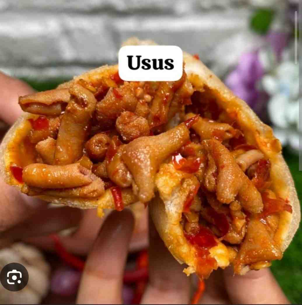 Cireng usus pedas