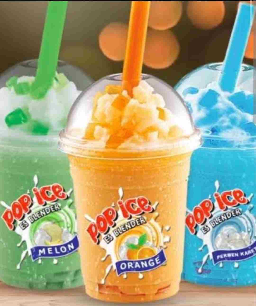 Pop ice cup
